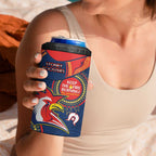 NRL Roosters NAIDOC Week 4 in 1 Can Cooler Tumbler Keep The Fire Burning Indigenous Art