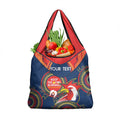Custom NRL Roosters NAIDOC Week Grocery Bag Keep The Fire Burning Indigenous Art