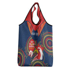Custom NRL Roosters NAIDOC Week Grocery Bag Keep The Fire Burning Indigenous Art