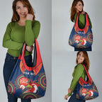 Custom NRL Roosters NAIDOC Week Grocery Bag Keep The Fire Burning Indigenous Art