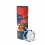 NRL Roosters NAIDOC Week Skinny Tumbler Keep The Fire Burning Indigenous Art