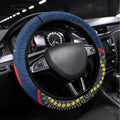 NRL Roosters NAIDOC Week Steering Wheel Cover Keep The Fire Burning Indigenous Art