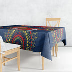 Custom NRL Roosters NAIDOC Week Tablecloth Keep The Fire Burning Indigenous Art