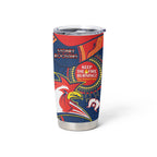 NRL Roosters NAIDOC Week Tumbler Cup Keep The Fire Burning Indigenous Art