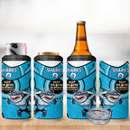 NRL Sharks NAIDOC Week 4 in 1 Can Cooler Tumbler Keep The Fire Burning Indigenous Art