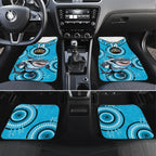 Custom NRL Sharks NAIDOC Week Car Mats Keep The Fire Burning Indigenous Art