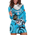 Custom NRL Sharks NAIDOC Week Hoodie Dress Keep The Fire Burning Indigenous Art