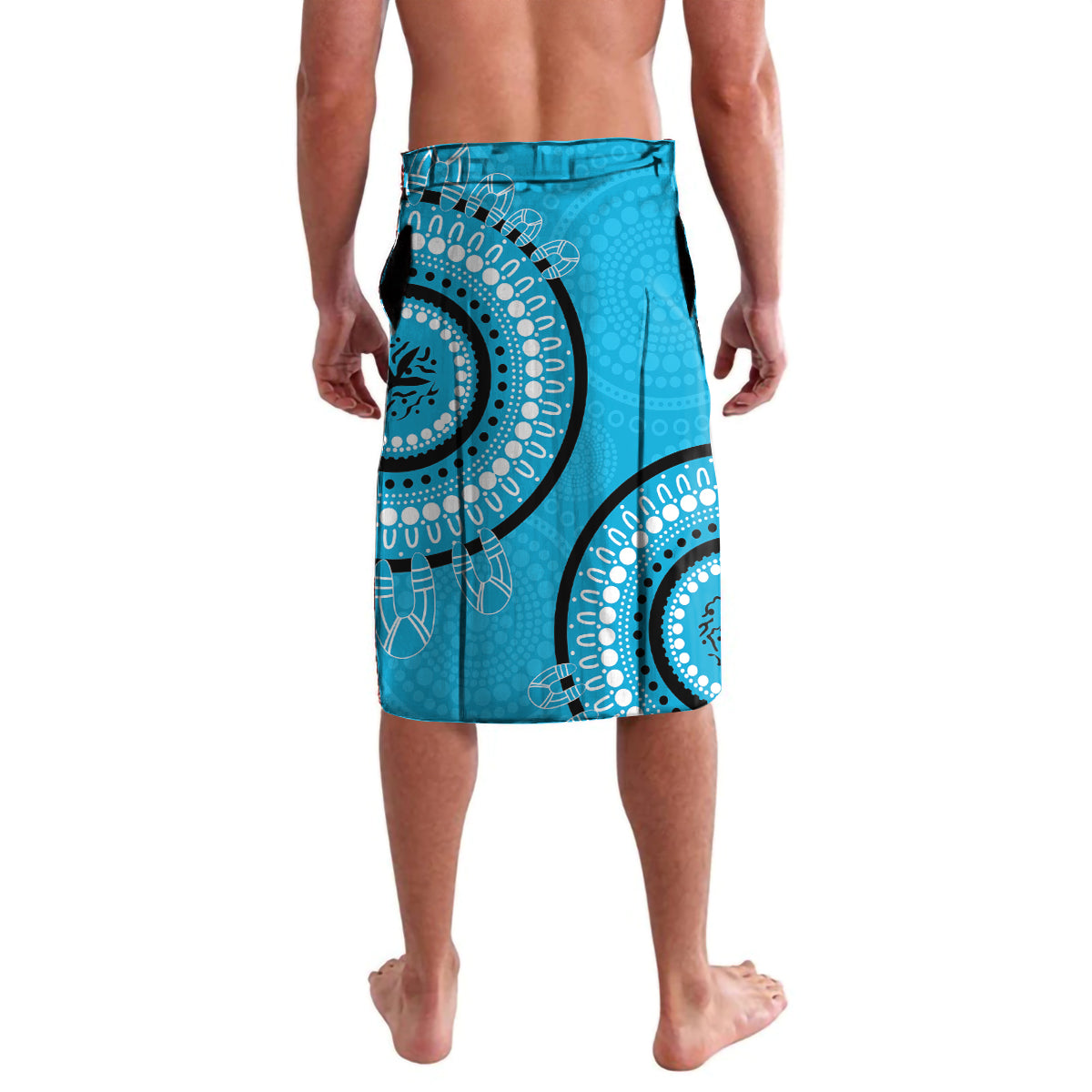 Custom NRL Sharks NAIDOC Week Lavalava Keep The Fire Burning Indigenous Art