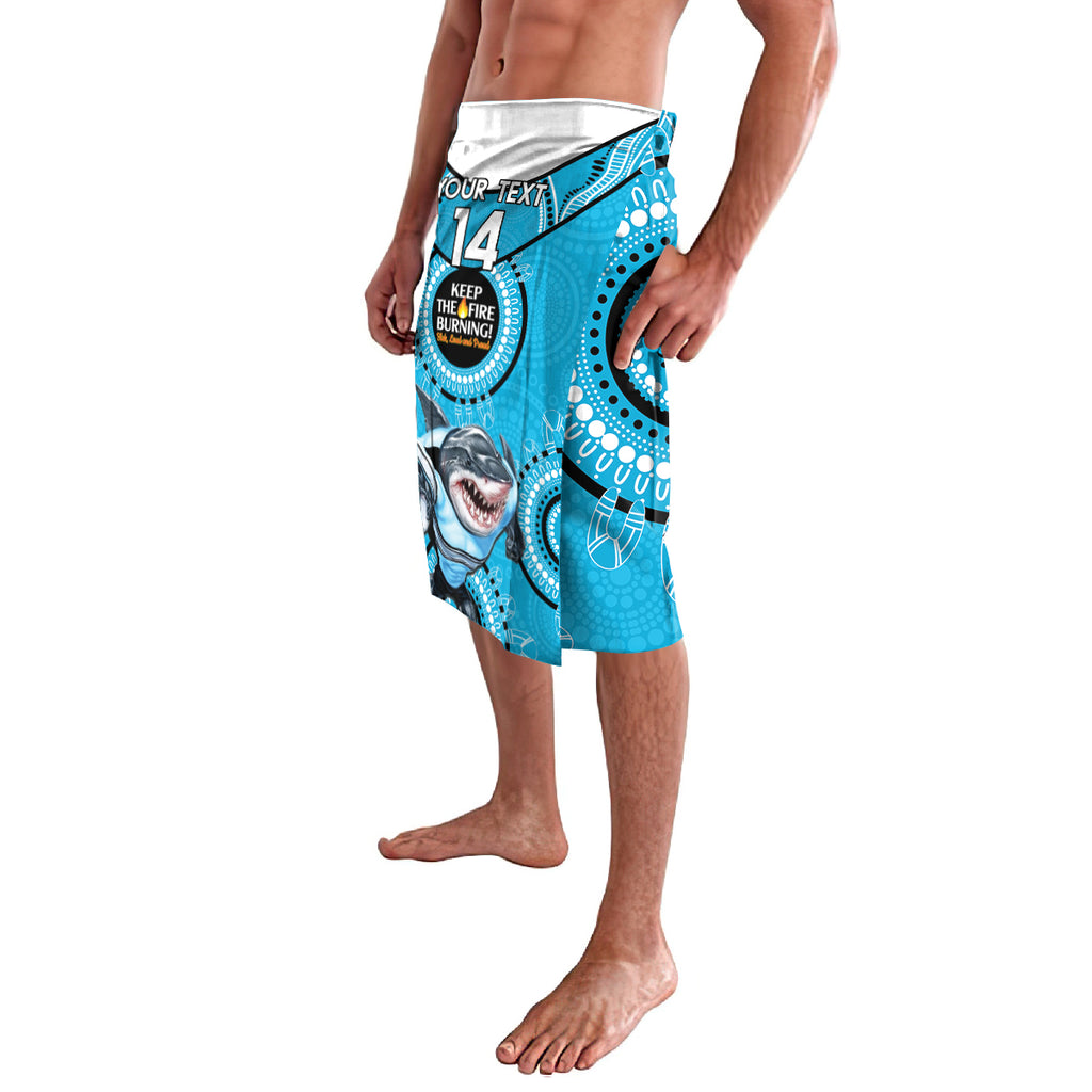 Custom NRL Sharks NAIDOC Week Lavalava Keep The Fire Burning Indigenous Art