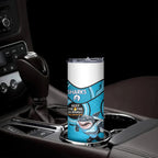 NRL Sharks NAIDOC Week Skinny Tumbler Keep The Fire Burning Indigenous Art