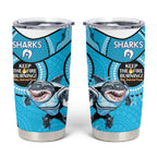 NRL Sharks NAIDOC Week Tumbler Cup Keep The Fire Burning Indigenous Art