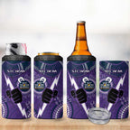 NRL Storm NAIDOC Week 4 in 1 Can Cooler Tumbler Keep The Fire Burning Indigenous Art