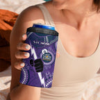 NRL Storm NAIDOC Week 4 in 1 Can Cooler Tumbler Keep The Fire Burning Indigenous Art