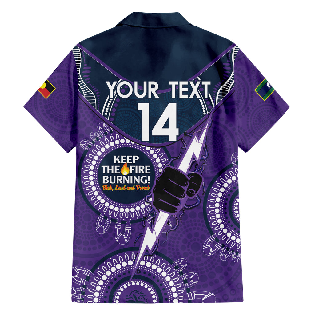 Custom NRL Storm NAIDOC Week Hawaiian Shirt Keep The Fire Burning Indigenous Art