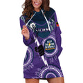 Custom NRL Storm NAIDOC Week Hoodie Dress Keep The Fire Burning Indigenous Art
