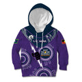 Custom NRL Storm NAIDOC Week Kid Hoodie Keep The Fire Burning Indigenous Art