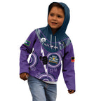 Custom NRL Storm NAIDOC Week Kid Hoodie Keep The Fire Burning Indigenous Art