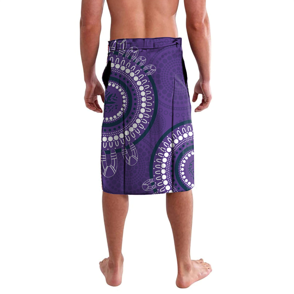 Custom NRL Storm NAIDOC Week Lavalava Keep The Fire Burning Indigenous Art