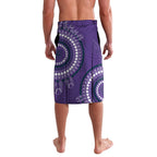 Custom NRL Storm NAIDOC Week Lavalava Keep The Fire Burning Indigenous Art