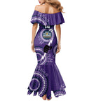 Custom NRL Storm NAIDOC Week Mermaid Dress Keep The Fire Burning Indigenous Art