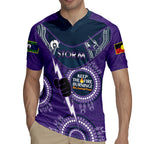 Custom NRL Storm NAIDOC Week Rugby Jersey Keep The Fire Burning Indigenous Art