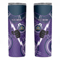 NRL Storm NAIDOC Week Skinny Tumbler Keep The Fire Burning Indigenous Art