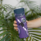 NRL Storm NAIDOC Week Skinny Tumbler Keep The Fire Burning Indigenous Art