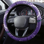 NRL Storm NAIDOC Week Steering Wheel Cover Keep The Fire Burning Indigenous Art