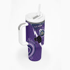 NRL Storm NAIDOC Week Tumbler With Handle Keep The Fire Burning Indigenous Art