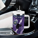 NRL Storm NAIDOC Week Tumbler With Handle Keep The Fire Burning Indigenous Art