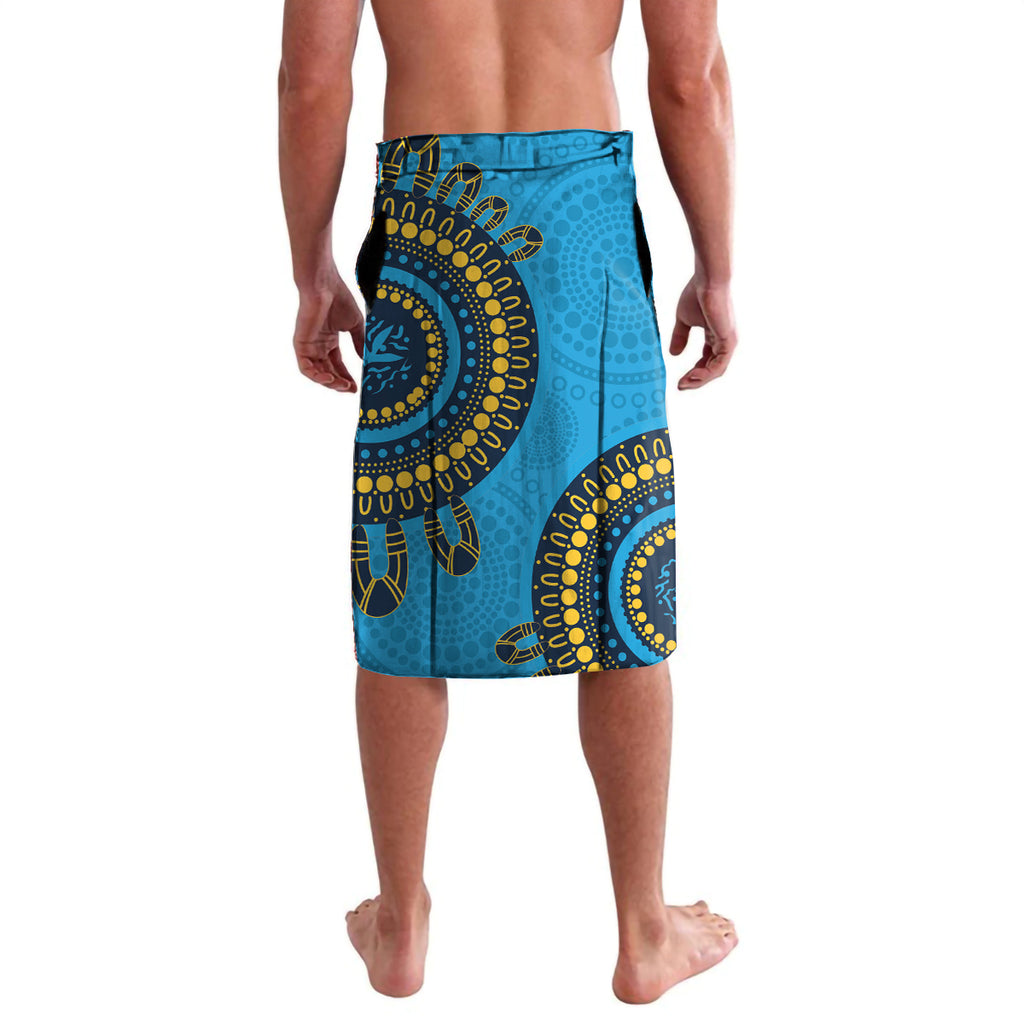 Custom NRL Titans NAIDOC Week Lavalava Keep The Fire Burning Indigenous Art