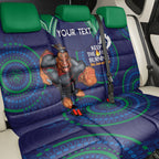 Custom NRL Warriors NAIDOC Week Back Car Seat Cover Keep The Fire Burning Indigenous Art