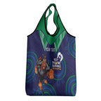 Custom NRL Warriors NAIDOC Week Grocery Bag Keep The Fire Burning Indigenous Art