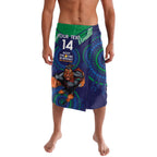 Custom NRL Warriors NAIDOC Week Lavalava Keep The Fire Burning Indigenous Art