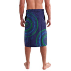 Custom NRL Warriors NAIDOC Week Lavalava Keep The Fire Burning Indigenous Art