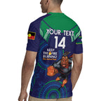 Custom NRL Warriors NAIDOC Week Rugby Jersey Keep The Fire Burning Indigenous Art
