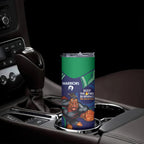 NRL Warriors NAIDOC Week Skinny Tumbler Keep The Fire Burning Indigenous Art