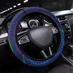NRL Warriors NAIDOC Week Steering Wheel Cover Keep The Fire Burning Indigenous Art