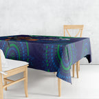 Custom NRL Warriors NAIDOC Week Tablecloth Keep The Fire Burning Indigenous Art
