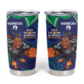 NRL Warriors NAIDOC Week Tumbler Cup Keep The Fire Burning Indigenous Art