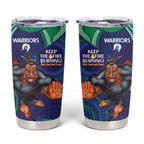 NRL Warriors NAIDOC Week Tumbler Cup Keep The Fire Burning Indigenous Art