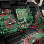 Australia Bowel Cancer Awareness Month Back Car Seat Cover Boxing Gloves Warriors Aboriginal Art