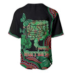 Australia Bowel Cancer Awareness Month Baseball Jersey Boxing Gloves Warriors Aboriginal Art