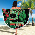 Australia Bowel Cancer Awareness Month Beach Blanket Boxing Gloves Warriors Aboriginal Art