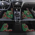 Australia Bowel Cancer Awareness Month Car Mats Boxing Gloves Warriors Aboriginal Art