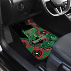 Australia Bowel Cancer Awareness Month Car Mats Boxing Gloves Warriors Aboriginal Art