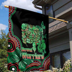 Australia Bowel Cancer Awareness Month Garden Flag Boxing Gloves Warriors Aboriginal Art