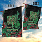 Australia Bowel Cancer Awareness Month Garden Flag Boxing Gloves Warriors Aboriginal Art