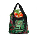 Australia Bowel Cancer Awareness Month Grocery Bag Boxing Gloves Warriors Aboriginal Art