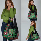 Australia Bowel Cancer Awareness Month Grocery Bag Boxing Gloves Warriors Aboriginal Art